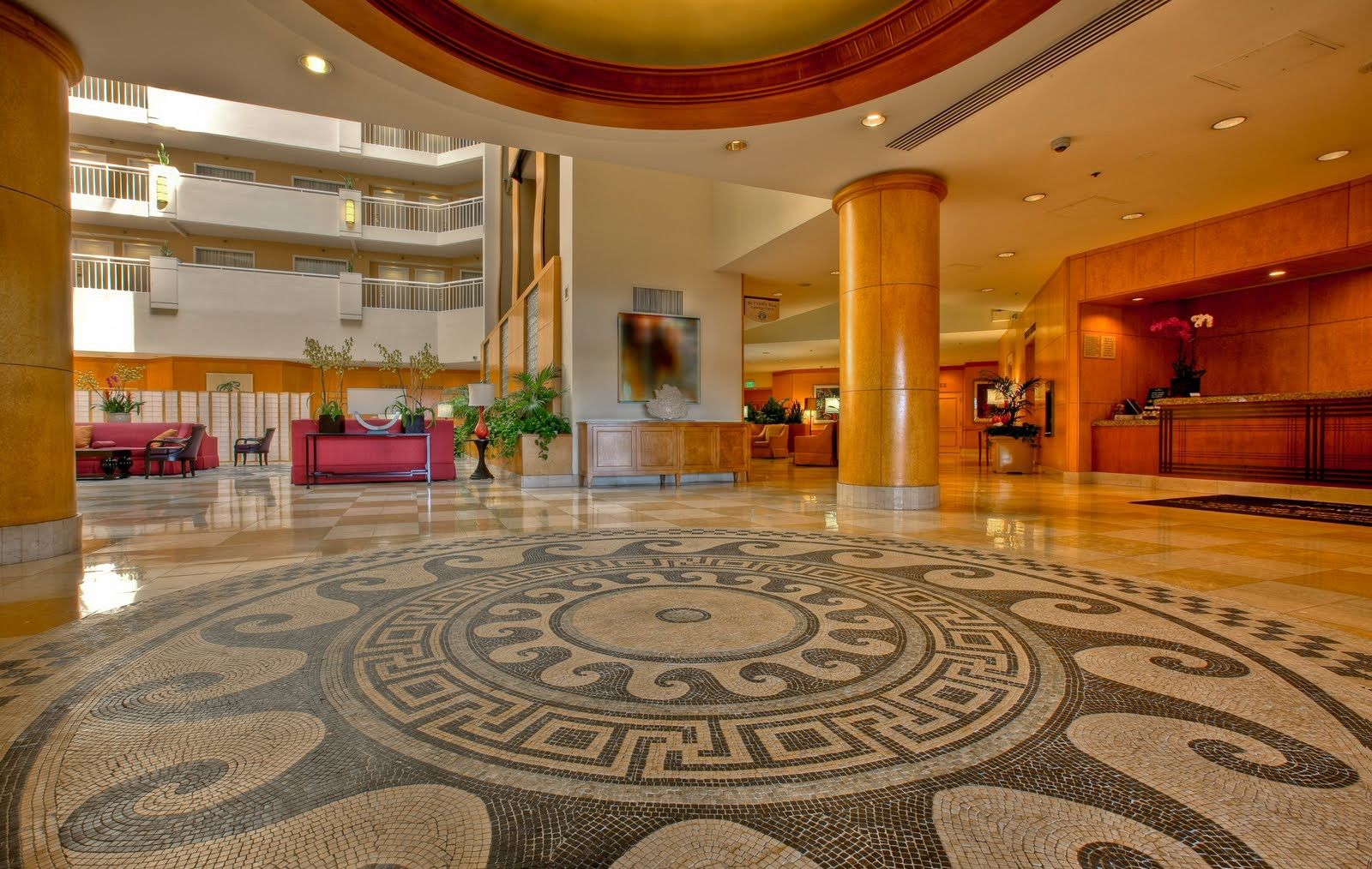 Hilton Santa Monica Otel Los Angeles İç mekan fotoğraf